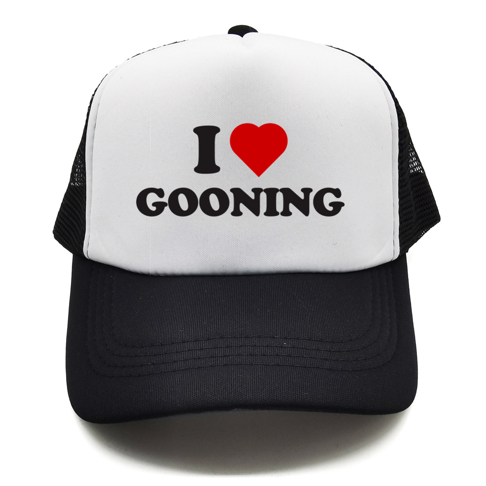 Trucker Cap Mesh - Drôle j'aime Gooning casquettes de Baseball