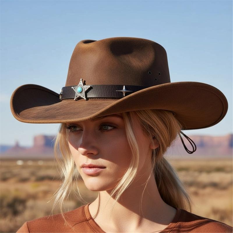 Cowboy Hat Straw - Ceintures chapeau cousues pour chapeaux en
