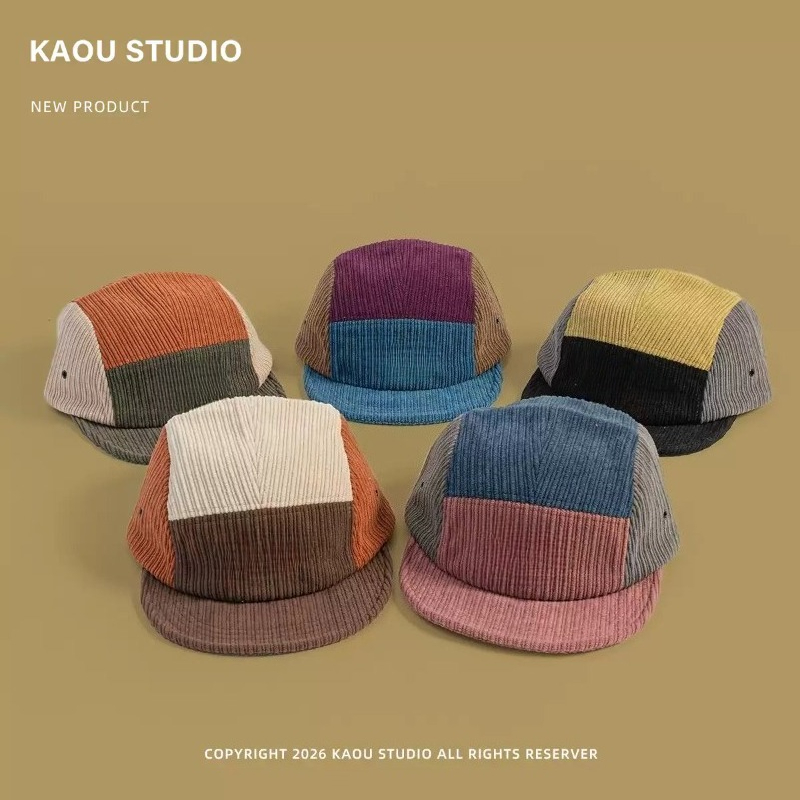 Casquette de baseball 5 pannea - Corduroy Cap 5 Panel avis et prix