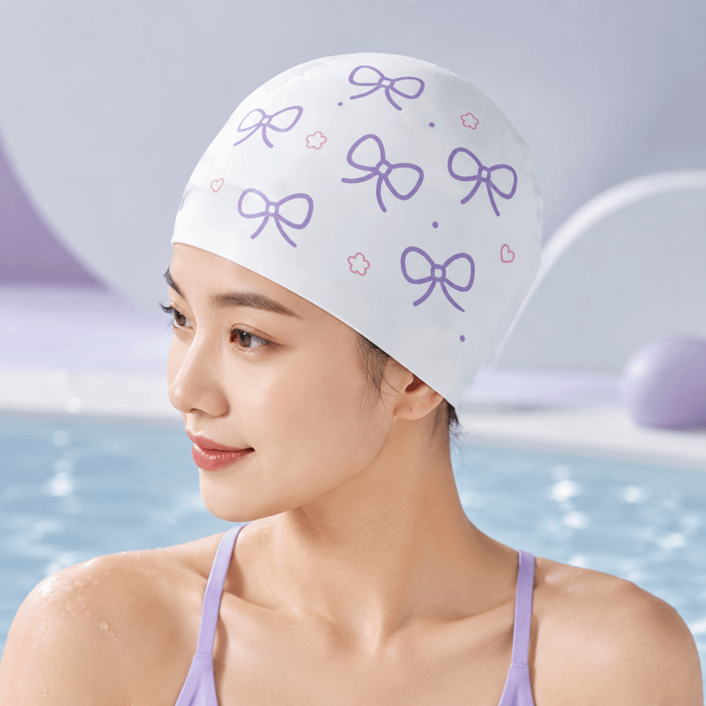Bonnet de bain créatif à motif - Swim Hat Silicone avis et prix